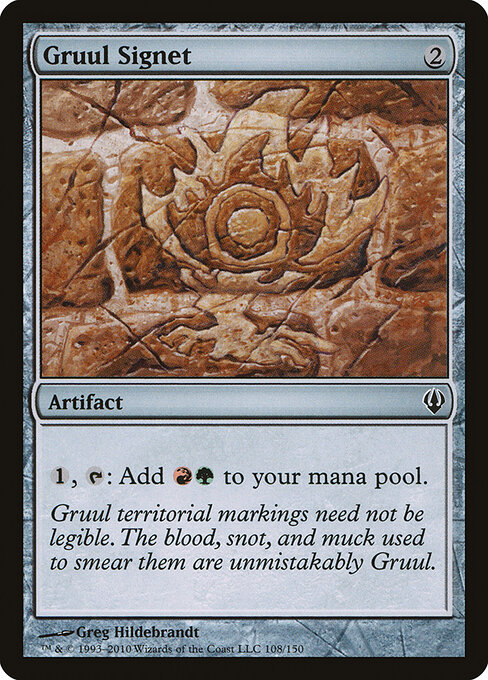 Gruul Signet card art
