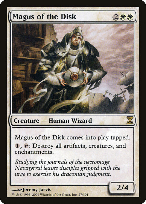 Magus of the Disk card art