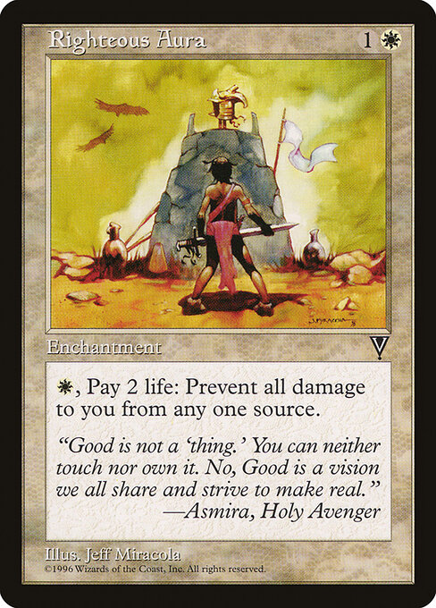 Righteous Aura card art