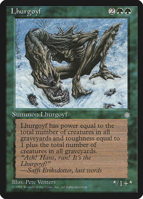 Lhurgoyf card art