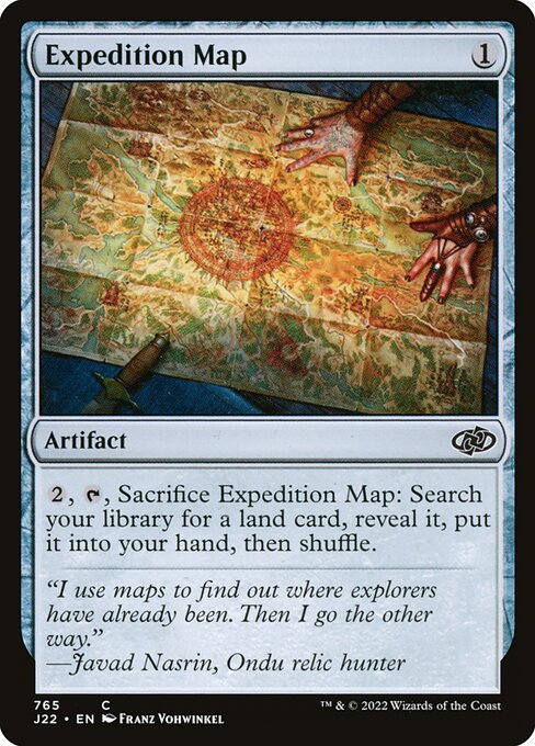 Expedition Map card art