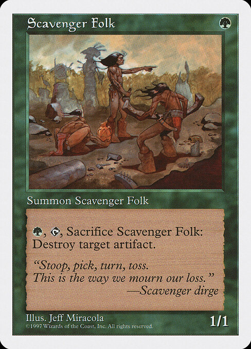 Scavenger Folk card art