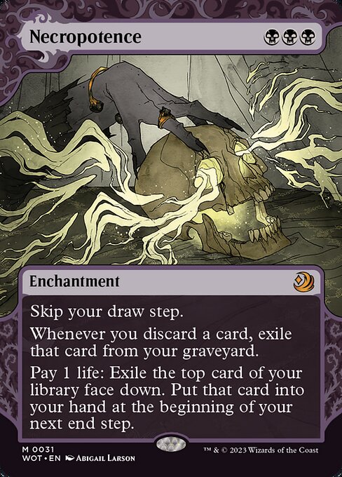 Necropotence card art