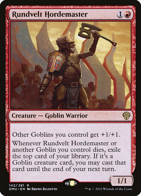 Rundvelt Hordemaster card art