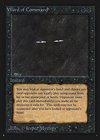 Word of Command — Alpha Edition