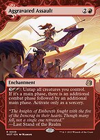 Aggravated Assault — Wilds of Eldraine: Enchanting Tales
