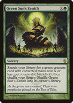 Green Sun's Zenith — Mirrodin Besieged