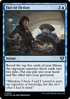 Fact or Fiction — Commander Masters