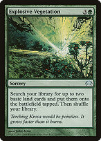 Explosive Vegetation — Planechase