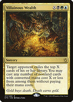 Villainous Wealth — Khans of Tarkir