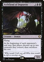 Archfiend of Depravity — Starter Commander Decks
