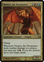 Numot, the Devastator (Commander) — Oversize Cards