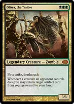 Glissa, the Traitor (Commander's Arsenal) — Oversize Cards