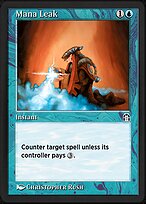 Mana Leak — Magic Player Rewards