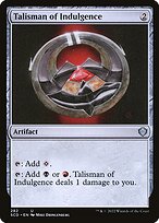 Talisman of Indulgence — Starter Commander Decks