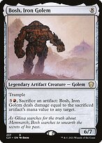 Bosh, Iron Golem — Commander 2021