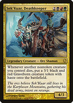 Sek'Kuar, Deathkeeper — Commander 2013