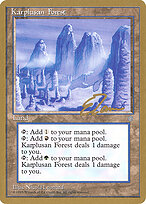 Karplusan Forest (Arena League) — Oversize Cards