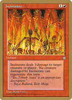 Incinerate — Arena Promos