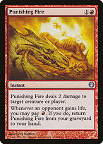 Punishing Fire — Duel Decks: Knights vs. Dragons