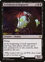 Archfiend of Depravity — Archenemy: Nicol Bolas