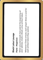 Black Lotus Lounge (Black Lotus Unknown Planechase) — Oversize Cards