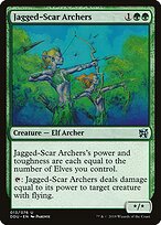 Jagged-Scar Archers — Duel Decks: Elves vs. Inventors