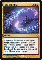 Prophetic Bolt — Duel Decks: Izzet vs. Golgari