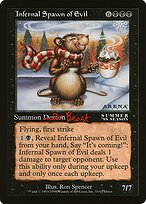 Infernal Spawn of Evil (Arena League) — Oversize Cards