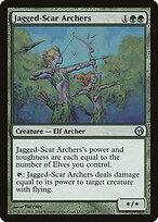 Jagged-Scar Archers — Duels of the Planeswalkers