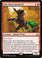 Dire Fleet Daredevil — Rivals of Ixalan