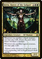 Savra, Queen of the Golgari — Ravnica: City of Guilds