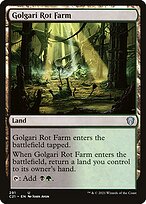 Golgari Rot Farm — Commander 2021