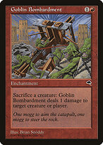 Goblin Bombardment — Tempest