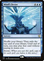 Mind's Desire — Commander 2021