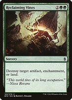 Reclaiming Vines — Battle for Zendikar