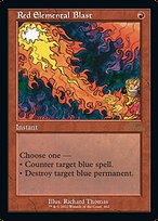 Red Elemental Blast — Alpha Edition