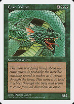 Craw Wurm — Fifth Edition