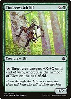 Timberwatch Elf — Commander Anthology