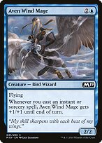 Aven Wind Mage — Core Set 2019