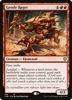 Geode Rager — Commander Legends: Battle for Baldur's Gate