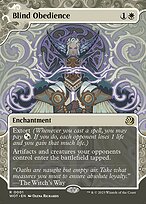 Blind Obedience — Wilds of Eldraine: Enchanting Tales