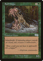 Bull Hippo — Urza's Saga