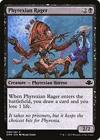 Phyrexian Rager — Dominaria Remastered