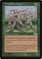 Treefolk Seedlings — Urza's Saga