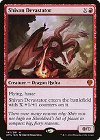 Shivan Devastator — Dominaria United