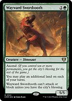 Wayward Swordtooth — Commander Masters