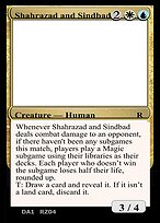 Shahrazad and Sindbad — Un-Known Event Playtest Cards