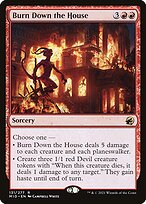 Burn Down the House — Innistrad: Midnight Hunt