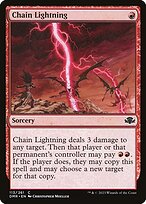 Chain Lightning — Dominaria Remastered